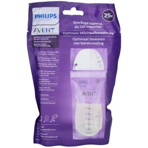 Avent moedermelk bewaarzakjes 180ml (25st))