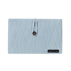 House of Jamie Geometry Jacquard Jade Green verschoonmatje